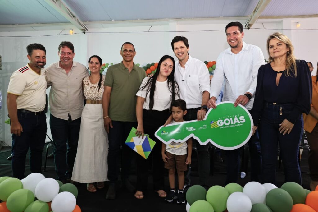 Daniel Vilela participa de evento em Cromínia.