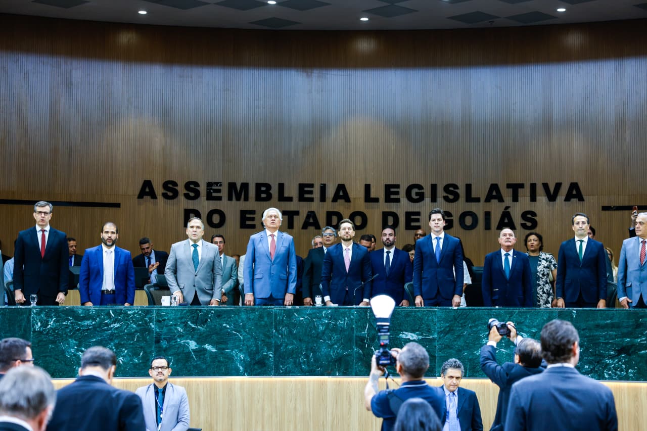 “Momento simboliza conquistas e o sucesso desse governo”, afirma Daniel Vilela na abertura do ano legislativo na Alego