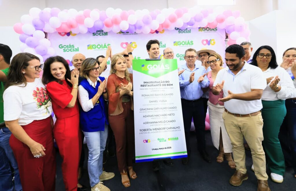 Daniel Vilela inaugura Restaurante do Bem em Uruaçu: Governo de Goiás garante segurança alimentar com mais de 530 refeições por dia a preço simbólico de R$ 2