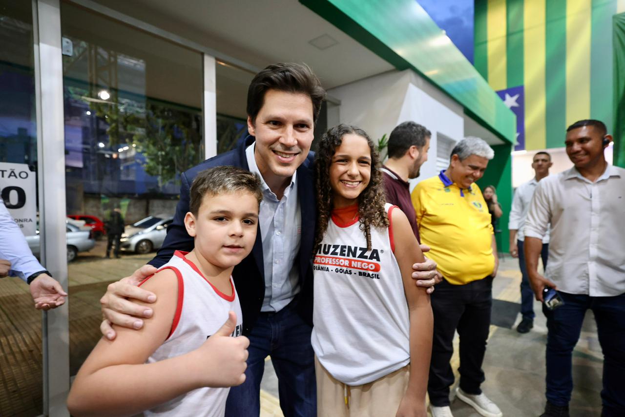 “Estamos revigorando o esporte goiano e resgatando a presença do Estado na vida das pessoas”, afirma Daniel Vilela no anúncio dos cartões do Pró-Goiás Atleta