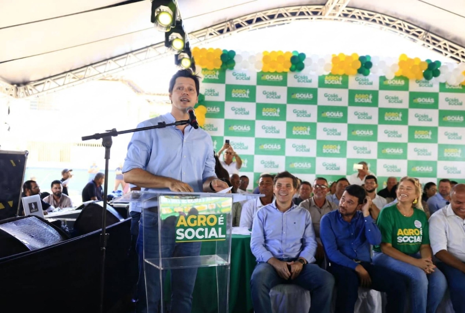 “Estamos garantindo ao Nordeste goiano um futuro de mais oportunidades”, afirma Daniel Vilela no Agro é Social em Iaciara