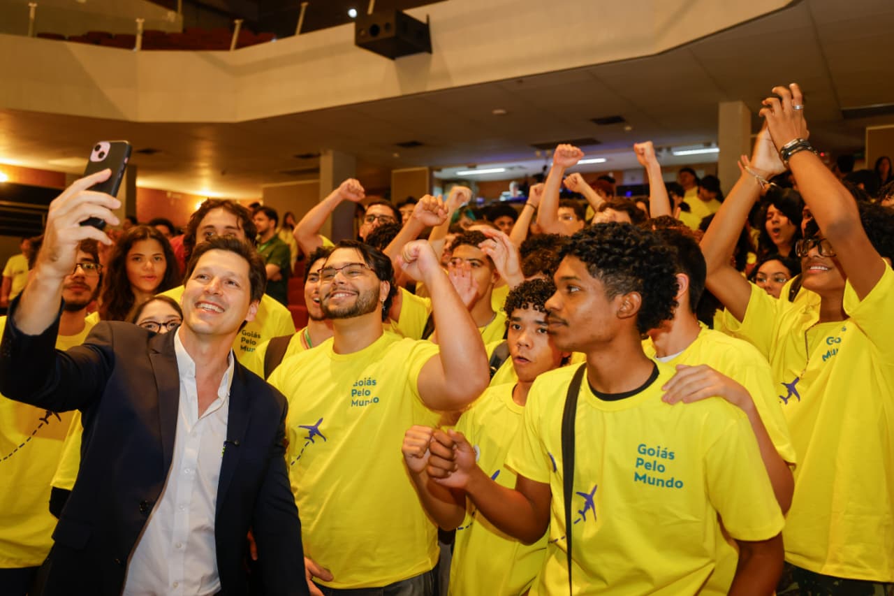 Daniel Vilela anuncia 200 intercambistas do Programa Goiás pelo Mundo