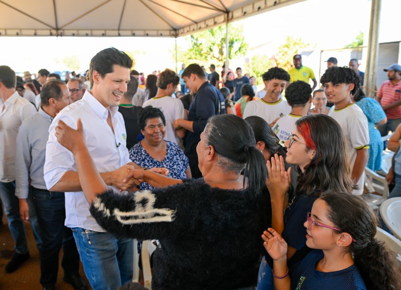 “Estamos potencializando uma região de oportunidades”, diz Daniel Vilela ao entregar obras no Sudoeste de Goiás